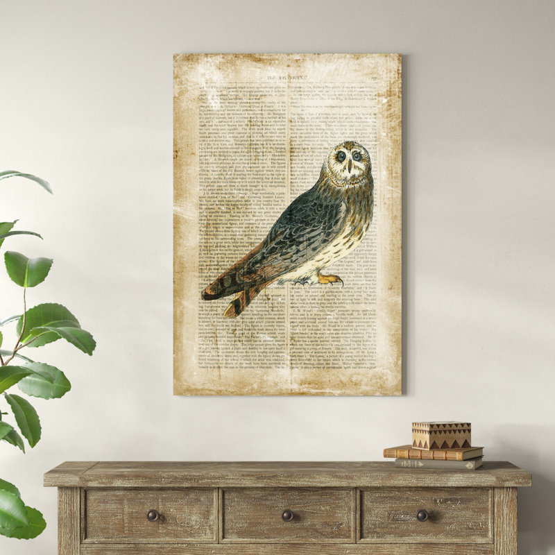 Oiseaux antiques I, H 48 po x l 32 po x P 1 po