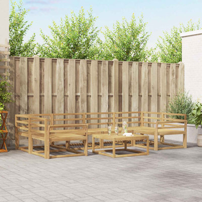  Outdoor Sofa Set 7 pcs Garden Furniture Patio Seating Backyard Couch