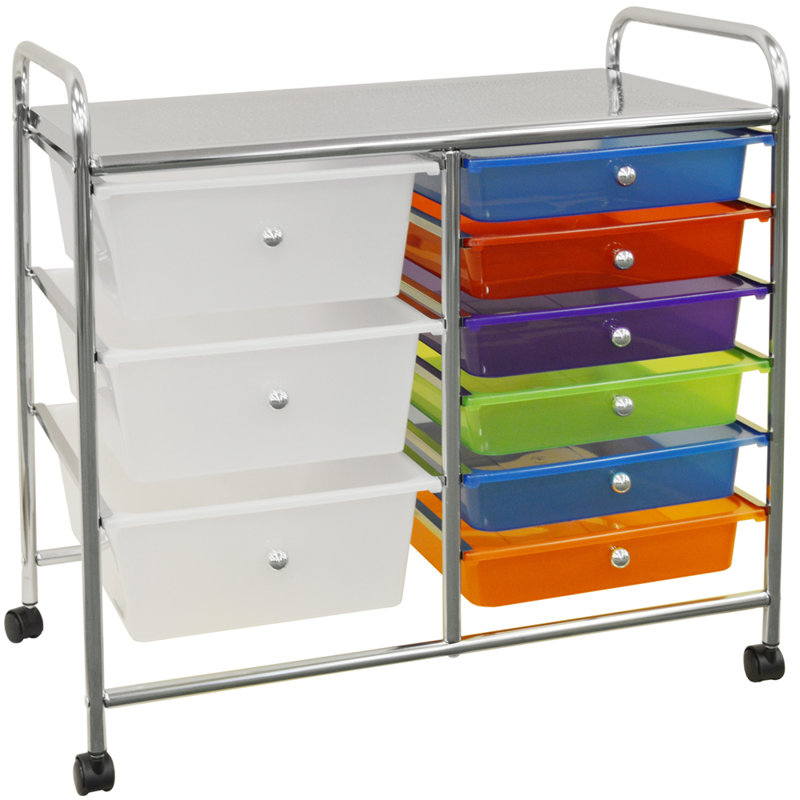 9 Drawer Storage Toy Organiser