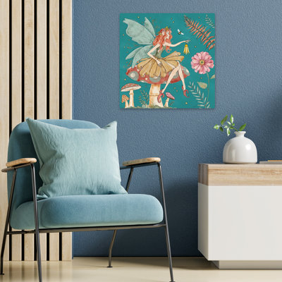Garden Fairies Blue Iii, art contemporain