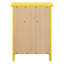 Table de chevet jaune vibrante-797640706
