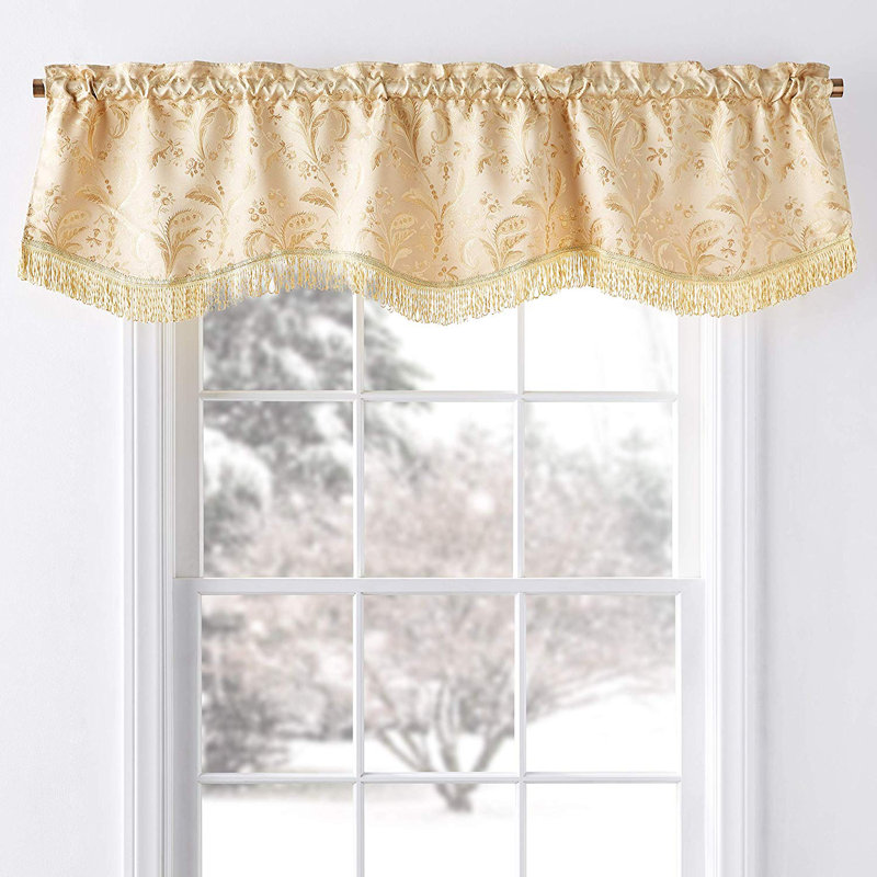 Bellona Design 60" Curtain Valance, Gold