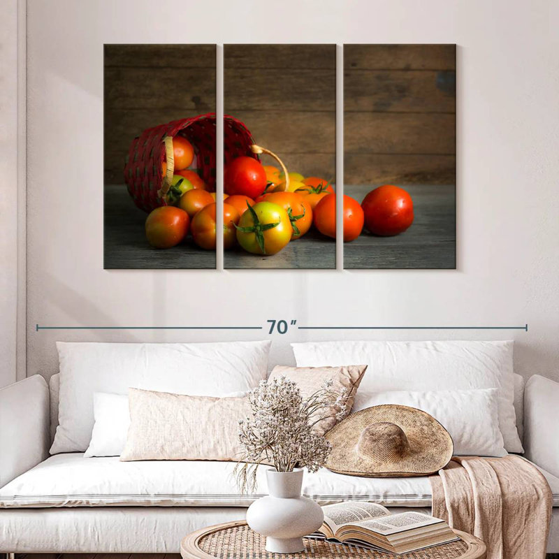 Yarlin Freshly Picked Tomatoes, 32" H x 50" W
