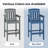 2-Piece Outdoor Adirondack Chair With Table-1089753882