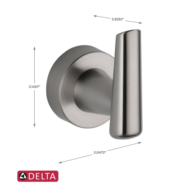 Urban - Grail Wall Mounted Robe Hook, Brilliance Stainless
