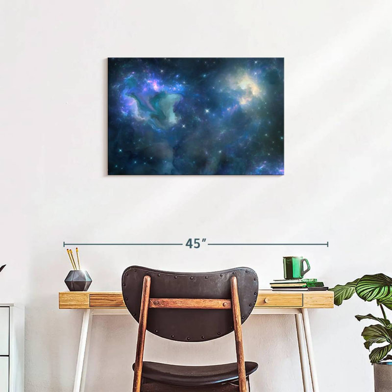 Oberle Space Nebula, 20" H x 30" W