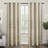 Cartago Insulated Woven Room Darkening Grommet Top Curtain Panel Pair-952981406-952981347