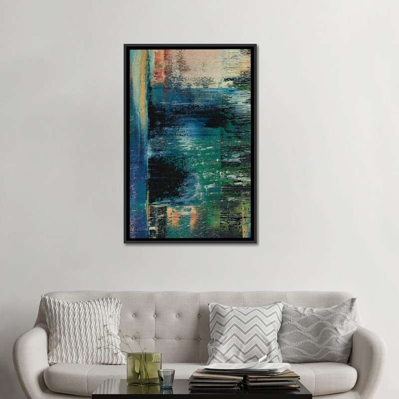«Alive One» par Spencer Rogers - reproduction d'art sur toile tendue, H 26 po x l 18 po x P 1,5 po, Toile avec cadre noir