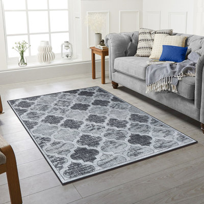 Haeli Geometric Area Rug
