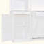 Lit escamotable avec bureau, tablettes et armoires de rangement, lit escamotable pour bureau à domicile peu encombrant, lumières-128966614
