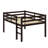 Full Size Low Loft Bed With Ladde