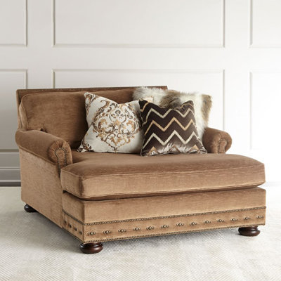 Modern elegant casual flannelette chaise lounge
