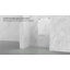 Porte de douche coulissante sans cadre de 56 à 60 po x H 76 po avec verre trempé transparent de 5/16 po-97811044