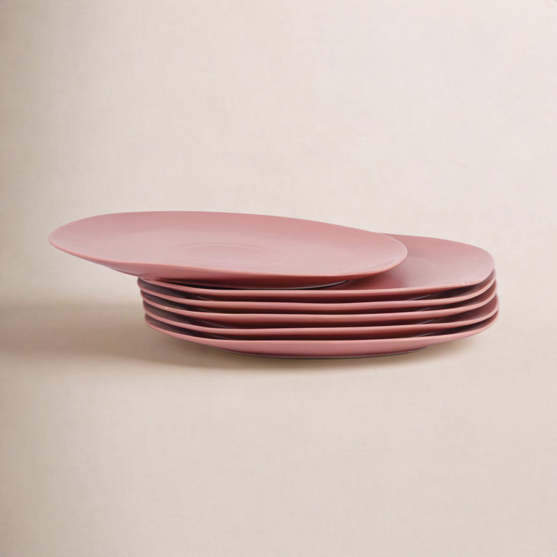 Ensemble d'assiettes en porcelaine Stone Lain Delilah, Terre cuite