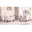 Cottle Accent Chair with Wood Leg, Modern Small Chair, Living Room Chairs with Upholstered Cushion, Relaxing Armchair for Bedroom, Apartment, or Office-762270645