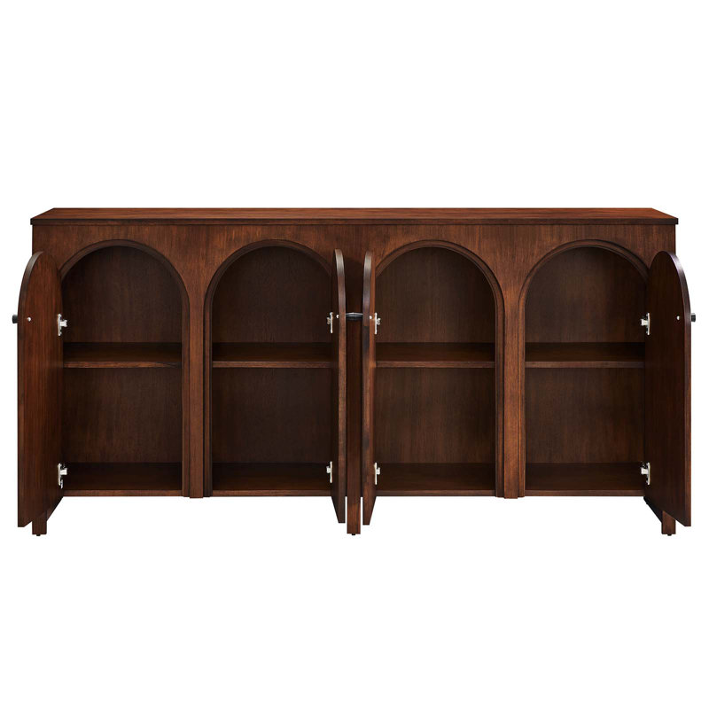 Modway Appia 71.1" Wide Sideboard, Walnut