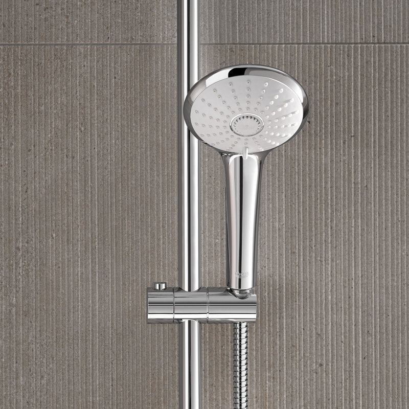 Euphoria 310 CoolTouch Thermostatic Shower System, Starlight Chrome