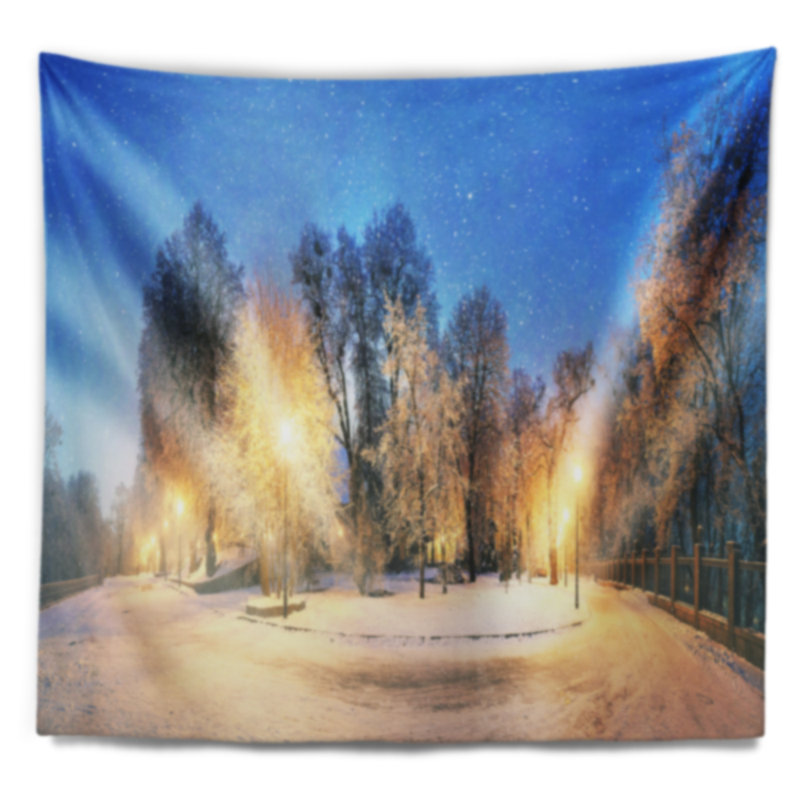 Tapisserie de temps dur de jardin de mariinsky Landscape, H 32 po x l 39 po
