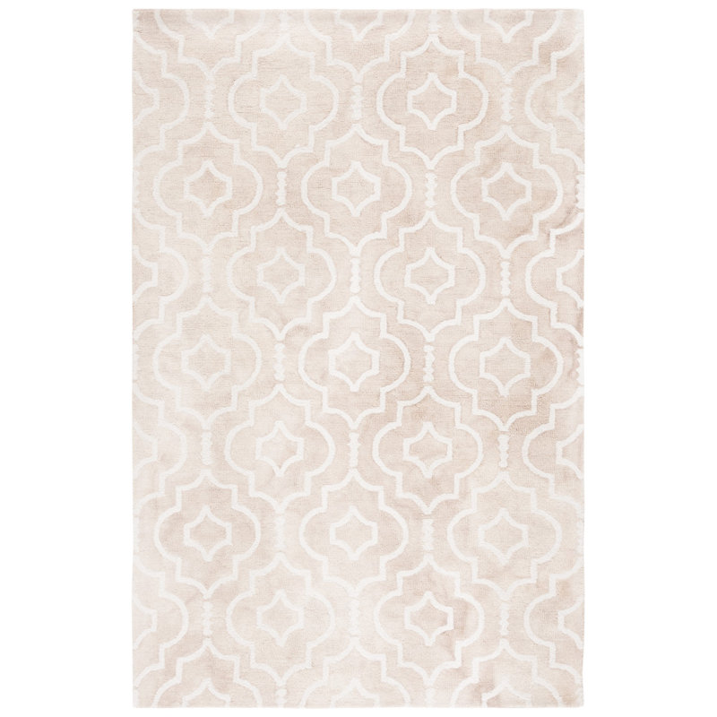 Edwyn Hand Tufted Wool Geometric Rug, Rectangle 8' x 10'