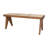 Frankie Wooden Bench With Cane Seat-1589415945
