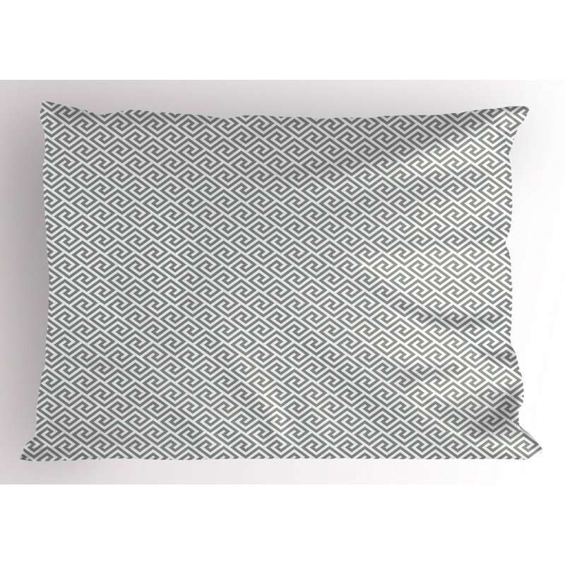 Polyester Geometric Sham Set, Twin