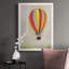 Kronos Lucky Hot Air Balloon, reproduction d'art sur toile encadrée-88377241-88377242