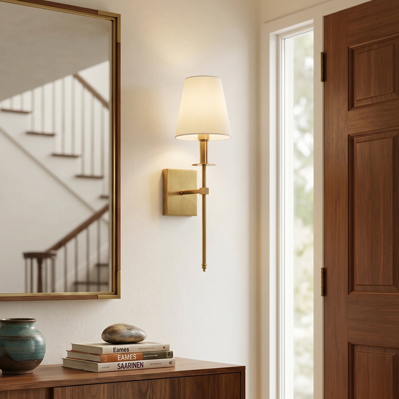 1 - Light Dimmable Wallchiere, Gold