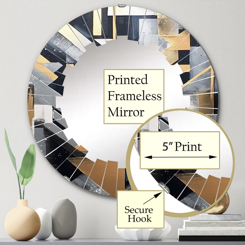 Miroir Jahtonne, 24 po x 24 po