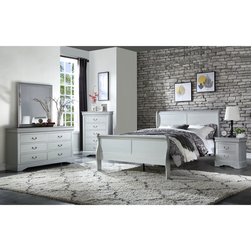 Lit très grand, finition platine classique, 29 po , Très grand lit gris argenté, 74 lb, largeur 90, hauteur
