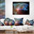 Abstract Reversible Throw Pillow