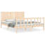 Sharpley Solid Wood Bed-848439096-826115066