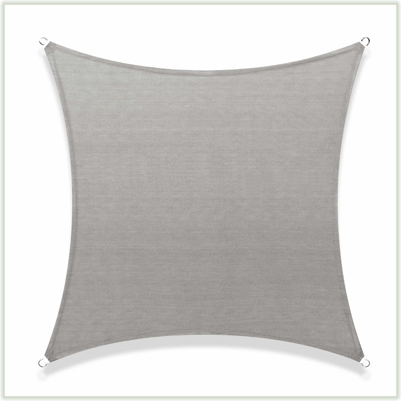 Toile d'ombrage rectangulaire Colourtree, gris, 18 pi x 18 pi