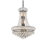 Elegant Lighting Primo 20 Inch black chandelier-52424220-52424221