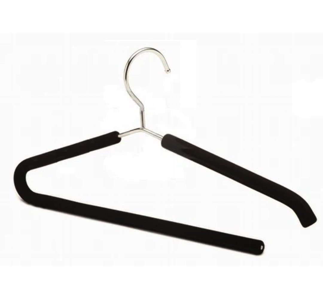 Metal Non-Slip Standard Hanger for Suit/Coat (Set of 10) Only Hangers Inc.