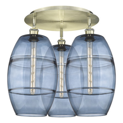 Dundrod Glass Flush Mount