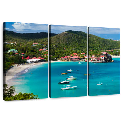 Baie de Saint Jean à Saint-Barth