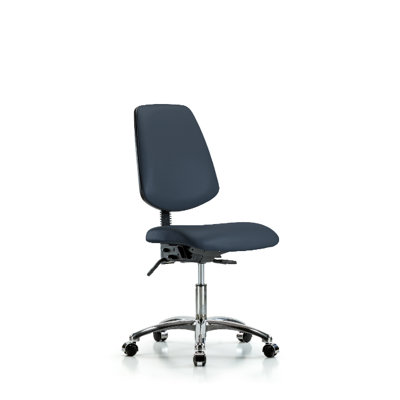 Chaise de travail en vinyle Rebecca