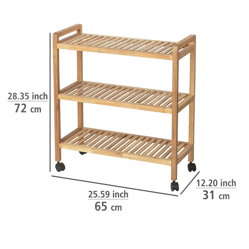 Norway Solid Wood Freestanding Bathroom Shelves