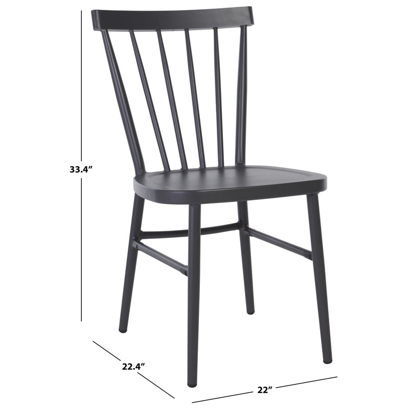Core Spindle Chair Set Of 2, Gray