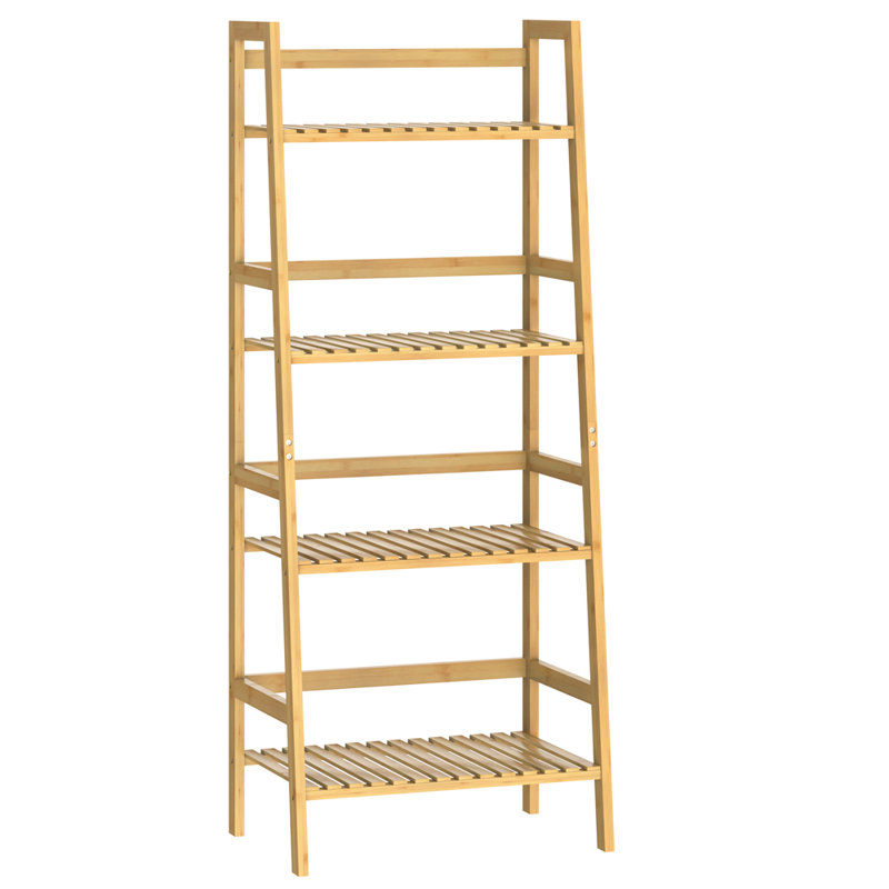 Dinwiddie Bamboo Freestanding Bathroom Shelves