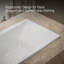 Underscore® 60" x 30" Drop-In or Undermount Acrylic Soaking Bathtub with Sloped Backrest-7359317