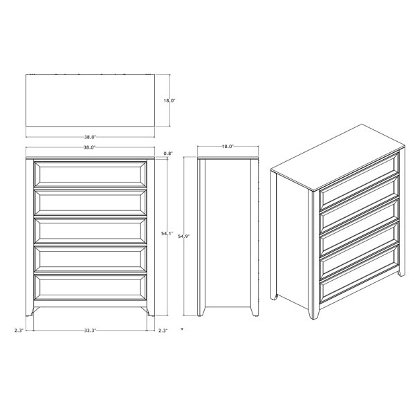 Dimensions du produit