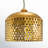 Metal Ceiling Light with Brushed