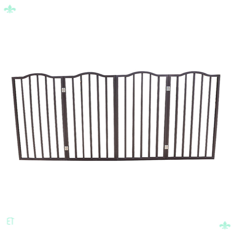 Pet Gate Dog Gate for Pets, Gray