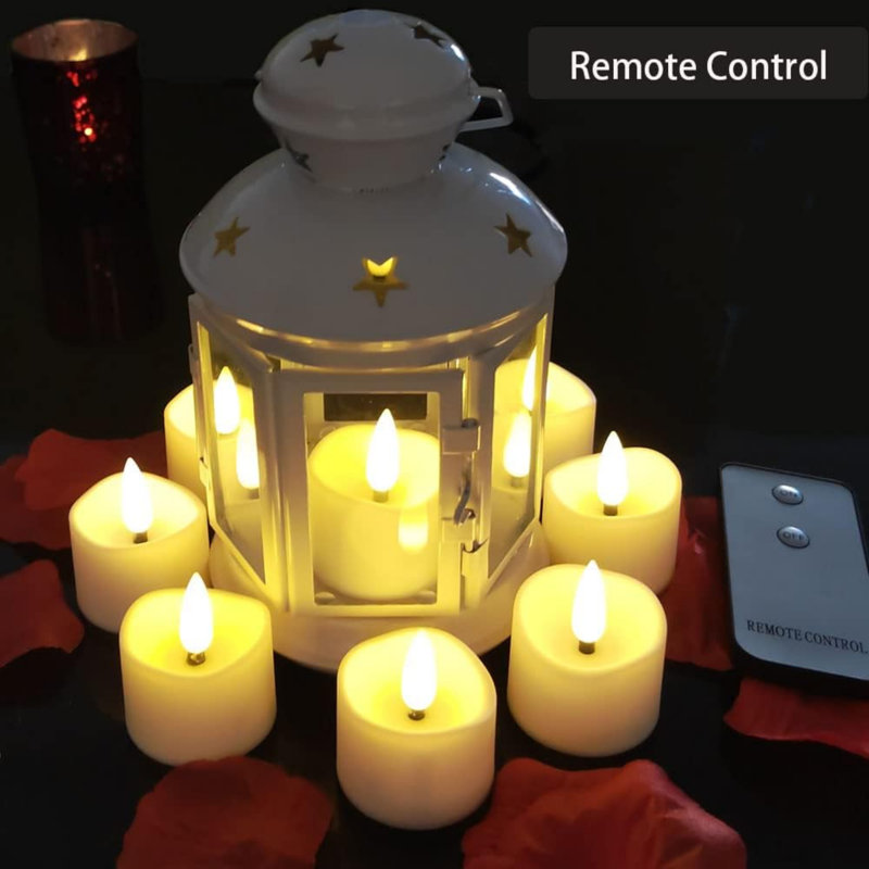 Flameless Tealight Candle with Plastic Holder