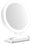 Miroir grossissant avec lumière 30X, miroir de maquillage double face 1X / 30X avec pince, 2000Mah 3 modes de couleur avec luminosité réglable, miroir de voyage pliable (L 9 po x l 7 po)