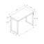 Bureau d'ordinateur, bureau personnel, debout, réglable, L 48 po, travail, ordinateur portable-872104144