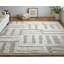 Ashby Wool Geometric Area Rug in Gray-456856126
