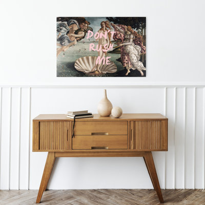 Ne me presse pas Vénus Art mural abstrait classique et moderne sur l'océan