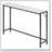 Marble Console Table Modern Narrow Long Console Table With Power Outlet